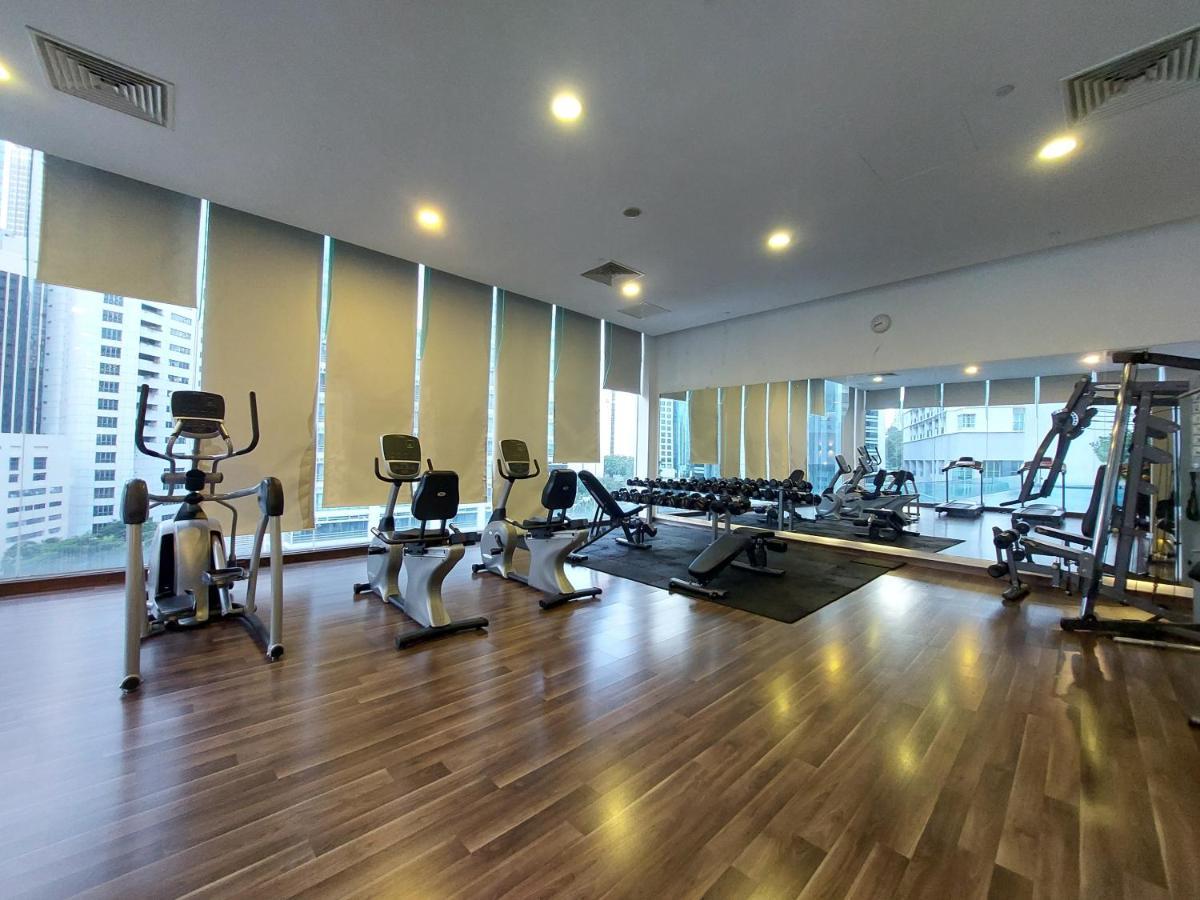 クアラルンプール1 Bukit Ceylon, Bukit Bintang, 2Paxアパートメント エクステリア 写真