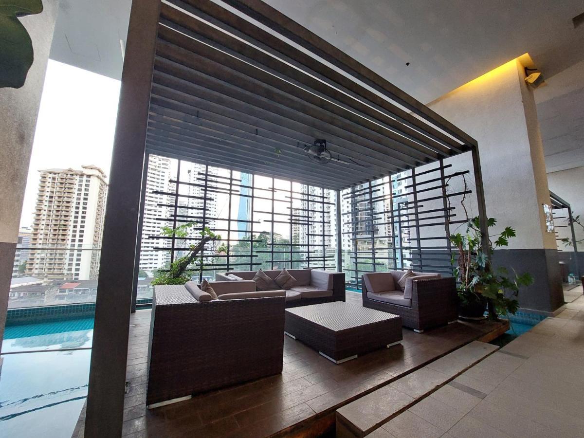 クアラルンプール1 Bukit Ceylon, Bukit Bintang, 2Paxアパートメント エクステリア 写真